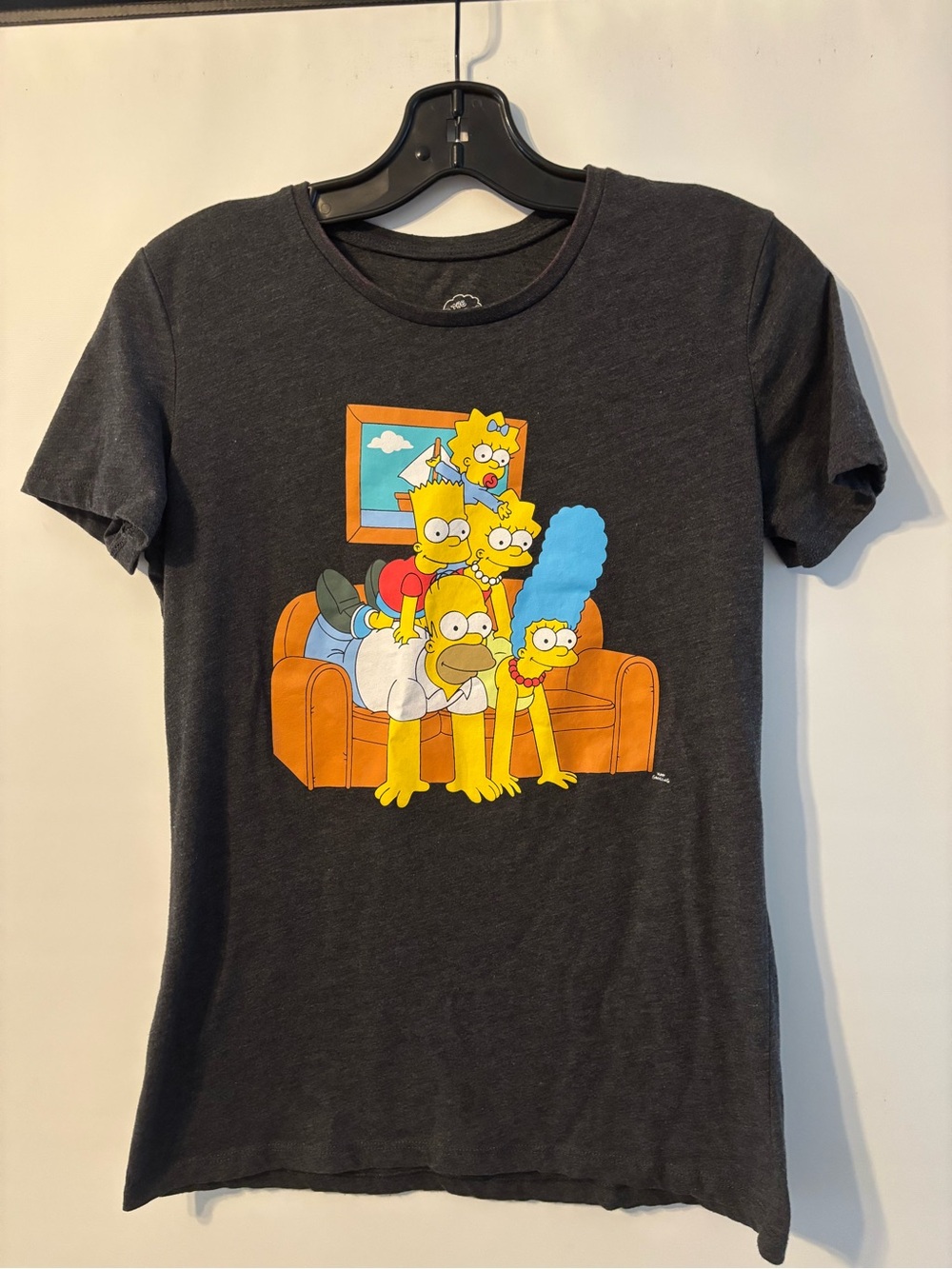 The Simpsons Family Graphic Tee - Black